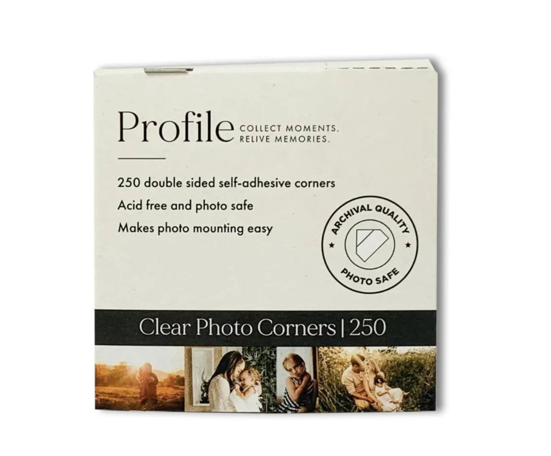 Photo Corners 250 Pack Clear