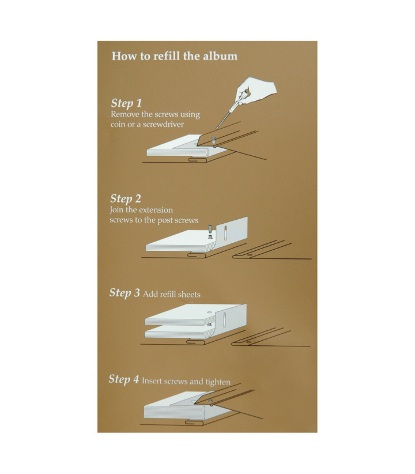 NCL Self Adhesive Economy Black Photo Album