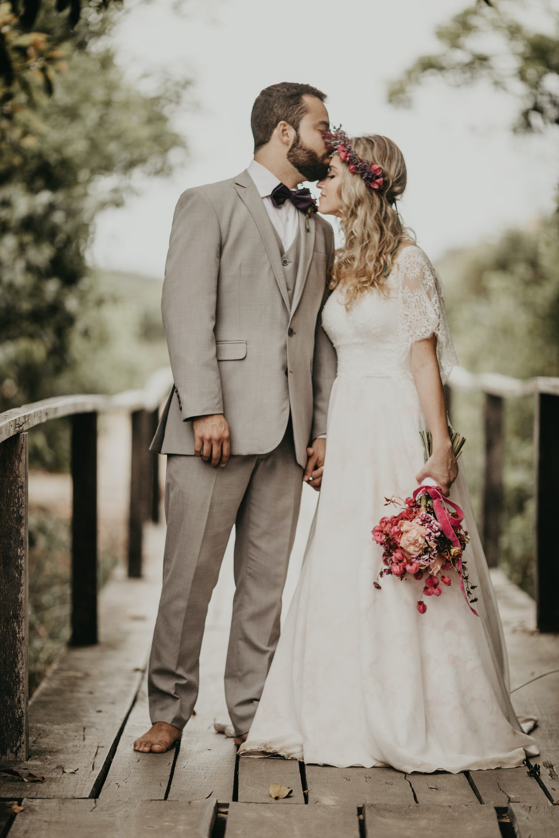 The walk down the aisle