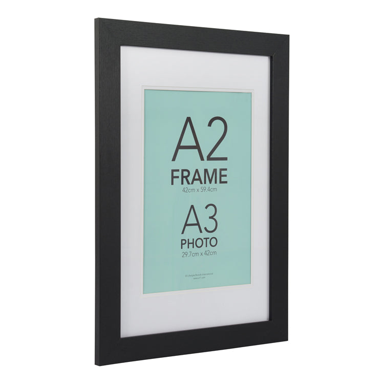 Poster Size Black Frame with matboards (A1/A2/A3)