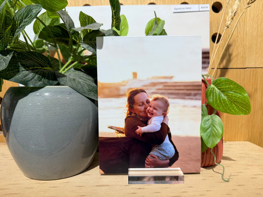 Clear Acrylic Display Stand for Kaieda Metal Prints