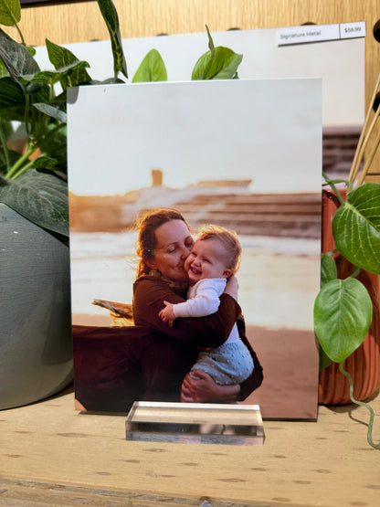 Clear Acrylic Display Stand for Kaieda Metal Prints