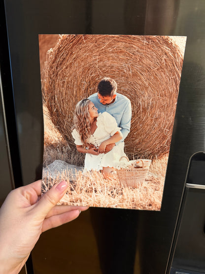Magnet Photo Print - Large Postcard - 6x8" (20x25cm) - Similar to A5 - Personalised Print