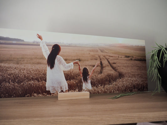 Wooden Display Stand for Kaieda Metal Prints