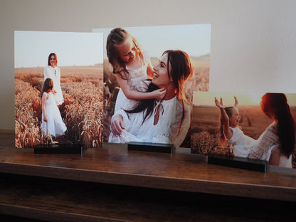 Metal Photo Print - Set of 9 (Square, Classic)