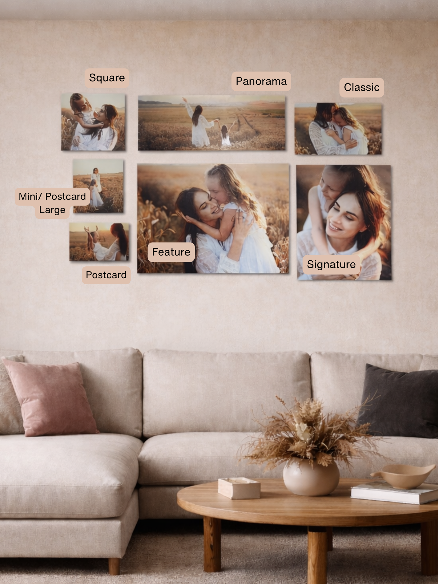 Metal Photo Print - Panorama (21x57.5cm)