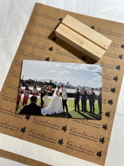 Wooden Display Stand for Kaieda Metal Prints