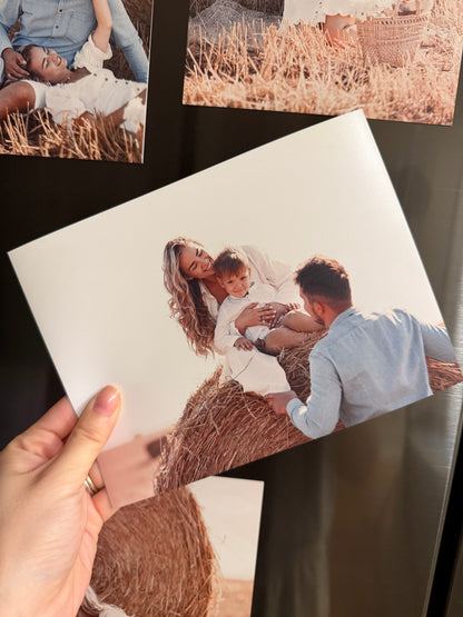 Personalised Magnets Family Pack | Set of 8 Magnets (4 different sizes)