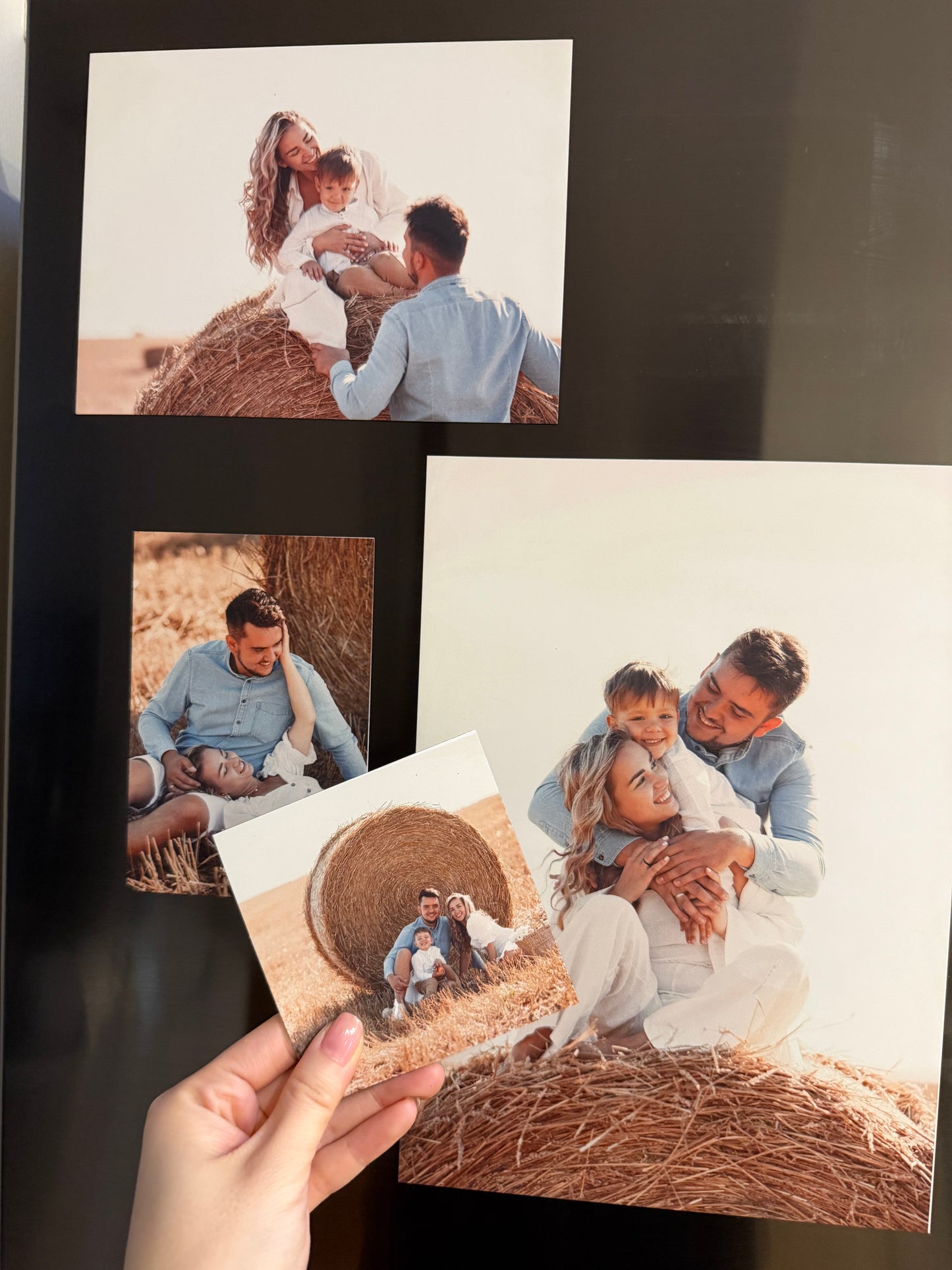 Personalised Magnets Family Pack | Set of 8 Magnets (4 different sizes)