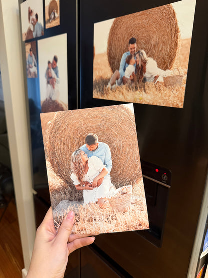 Personalised Magnets Family Pack | Set of 8 Magnets (4 different sizes)