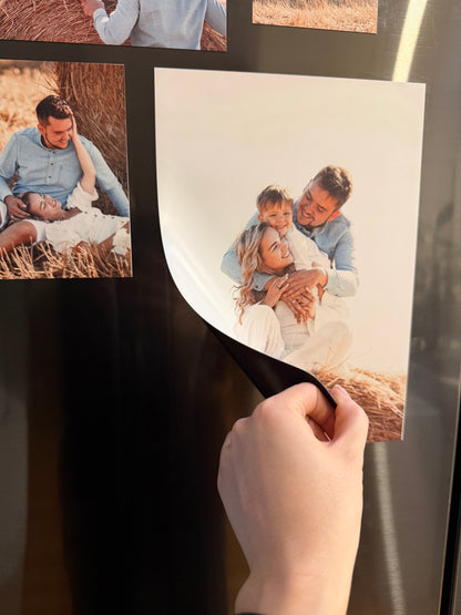 Personalised Magnets Family Pack | Set of 8 Magnets (4 different sizes)