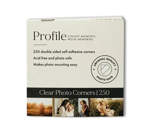 Photo Corners 250 Pack Clear