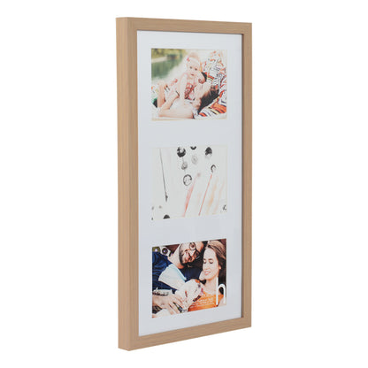 Home 10x20 Oak Frame with 3 5x7 Openings