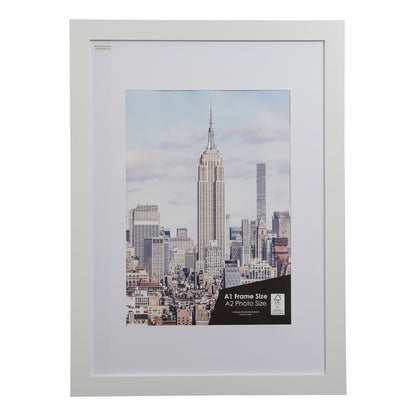 FSC Mix Cosmopolitan A1 White Frame with A2 Opening