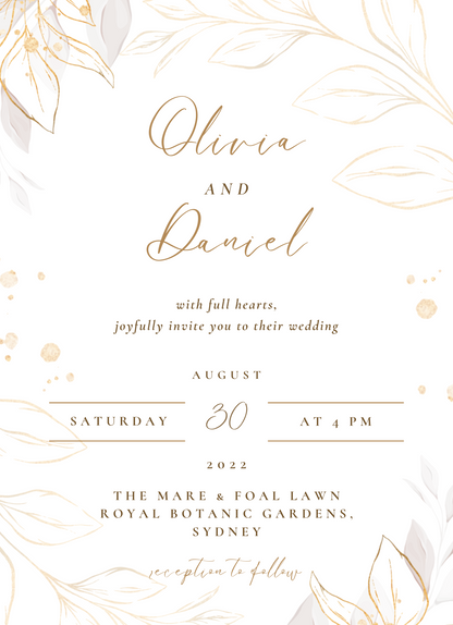 Wedding Invitations - Design and Prints