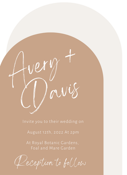 Wedding Invitations - Design and Prints