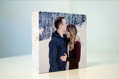 Photo Wood Block - Square (19x19cm)