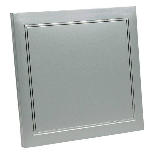 NCL Self Adhesive Economy Plain Photo Album - Silver