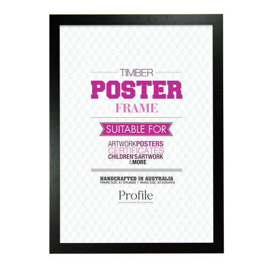 Black A1 Poster Frame