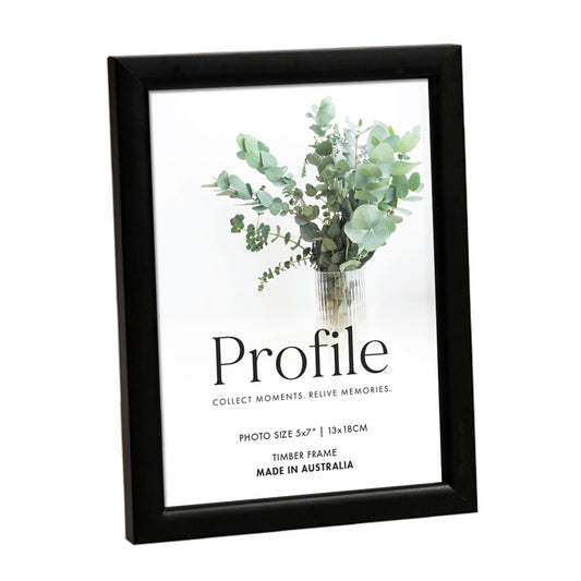 Black Timber 8x12 Photo Frame