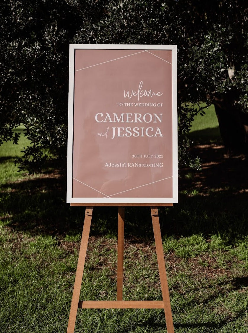 Wedding Welcome Sign