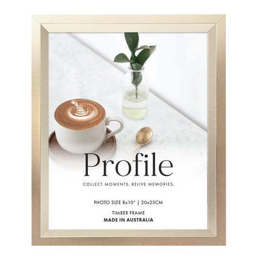 Soho Champagne Wooden 6x8 Photo Frame