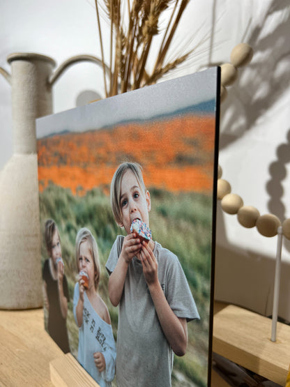 Metal Photo Print - Square (21x21cm)