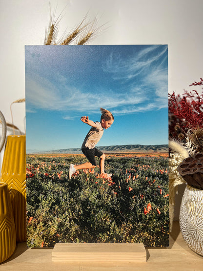 Metal Photo Print - Signature (30x42cm)