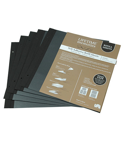 NCL Self Adhesive Refills Economy 5 Sheets for Photo Album