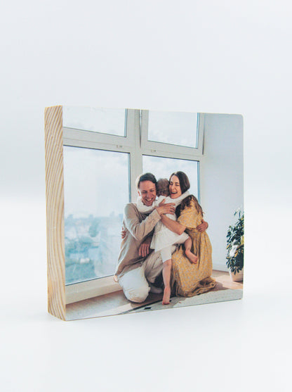 Photo Wood Block - Square (19x19cm)